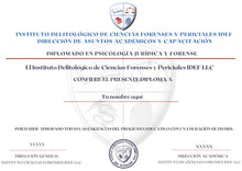 Cargar imagen en el visor de la galería, Diplomado Psicología Forense 2025