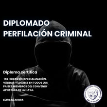 Cargar imagen en el visor de la galería, Diplomado Criminal Profiling 2025