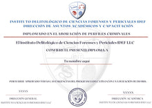 Cargar imagen en el visor de la galería, Diplomado Criminal Profiling 2025