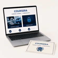 Cargar imagen en el visor de la galería, Cursos y certificados Coursera en ciencia forense y ciberseguridad