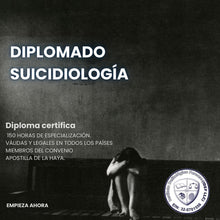 Cargar imagen en el visor de la galería, Diplomado en Suicidiología
