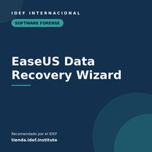 Cargar imagen en el visor de la galería, EaseUS Data Recovery Wizard — recomendado por el IDEF

