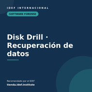 Disk Drill — recuperación de datos — recomendado por el IDEF