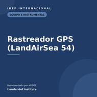 Rastreador GPS LandAirSea 54 — recomendado por el IDEF