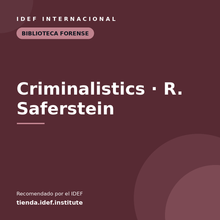 Cargar imagen en el visor de la galería, Criminalistics (Saferstein) — recomendado por el IDEF
