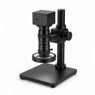 Microscopio digital industrial 4K con cámara de 48 MP, objetivo 150X y luz LED