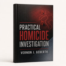 Cargar imagen en el visor de la galería, Libro Practical Homicide Investigation de Vernon J. Geberth para investigación criminal
